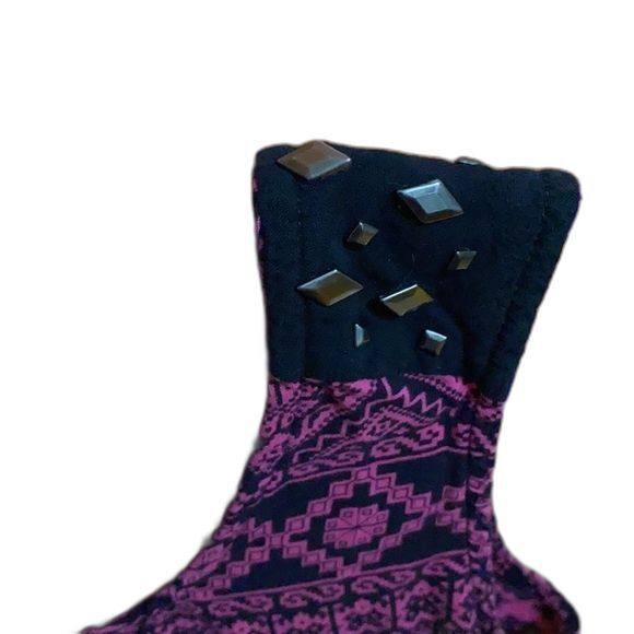 Material Girl Pink and Black Dress Size Extra Small - Picture 5 of 9